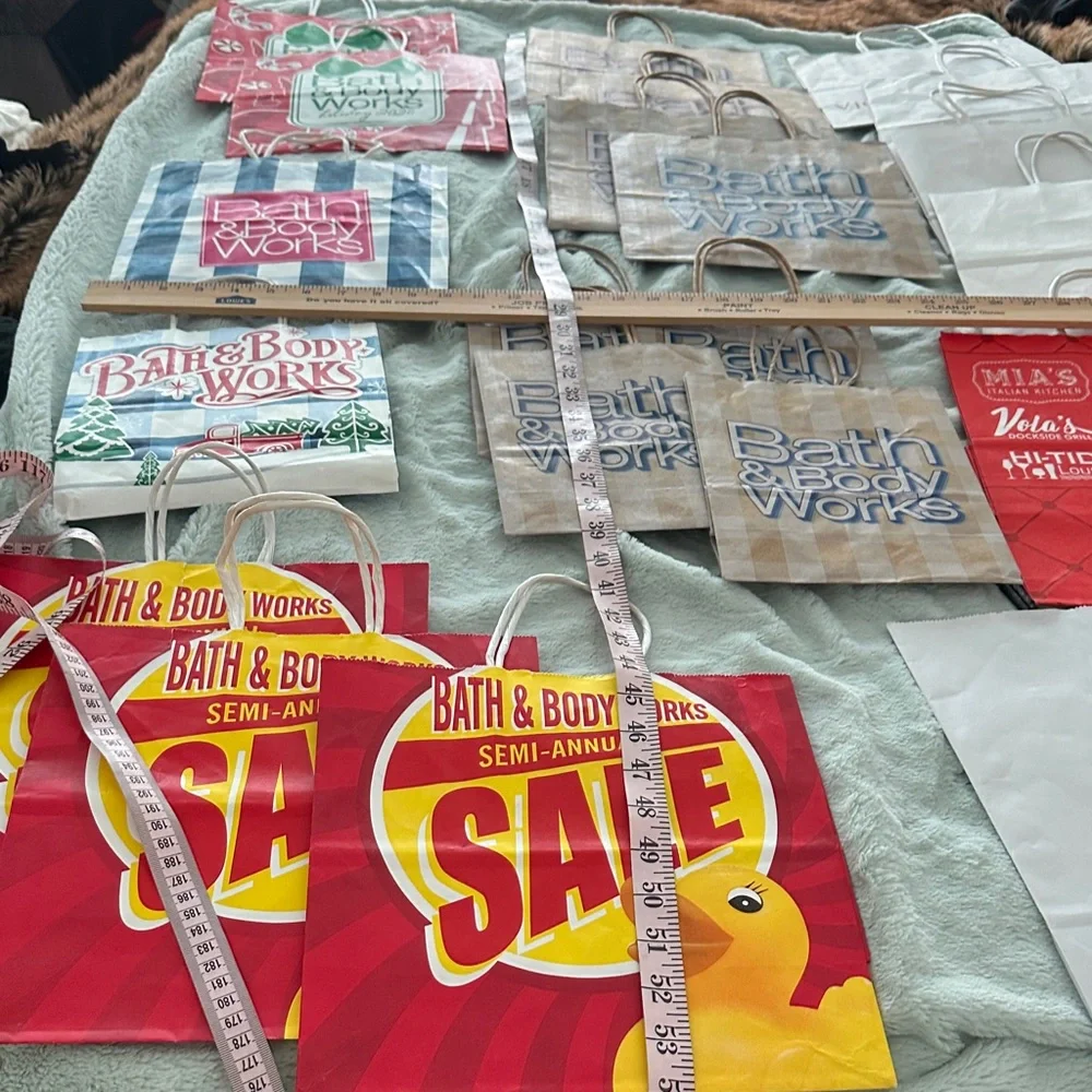 21 Assorted Empty Gift Bags